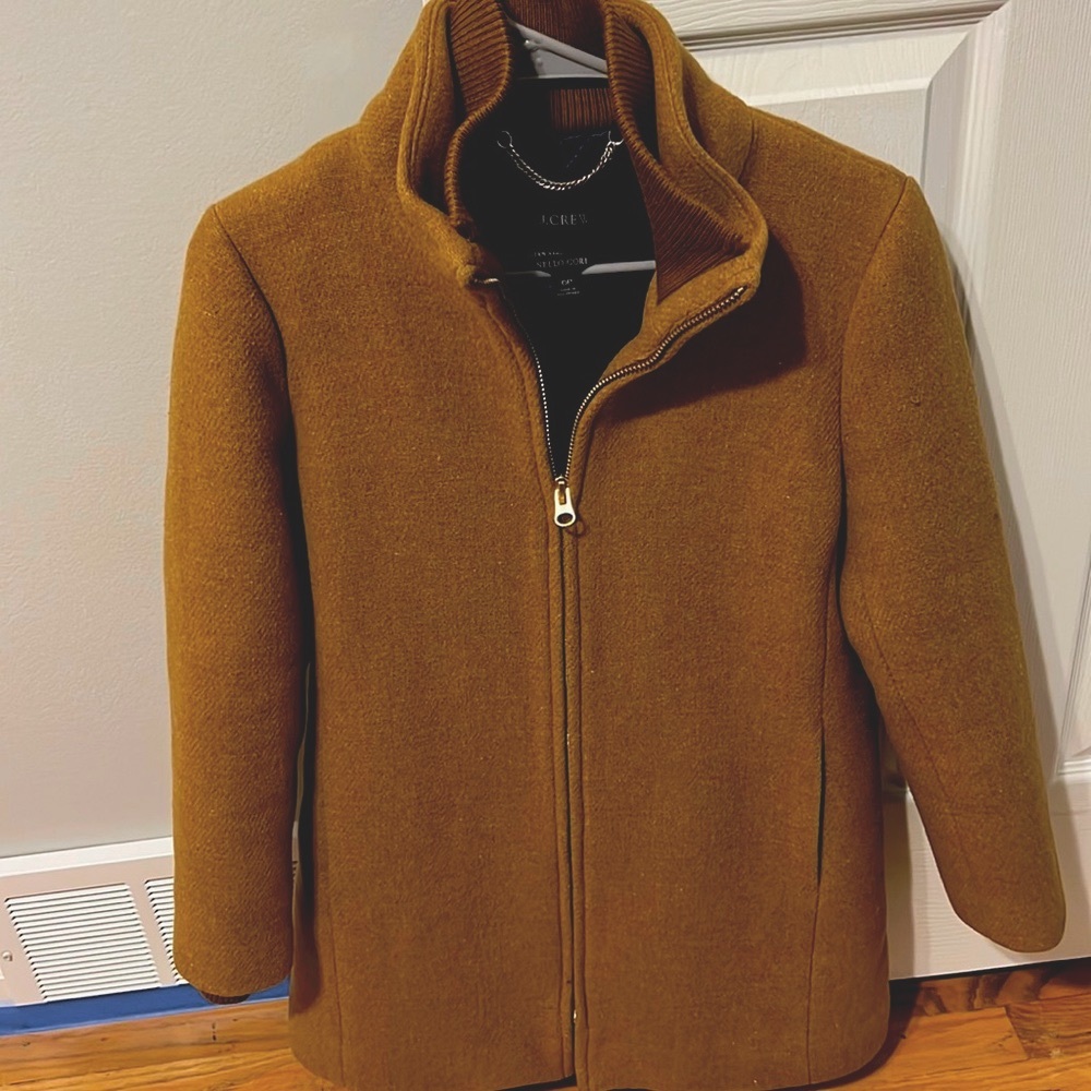 J Crew Italian Wool Coat